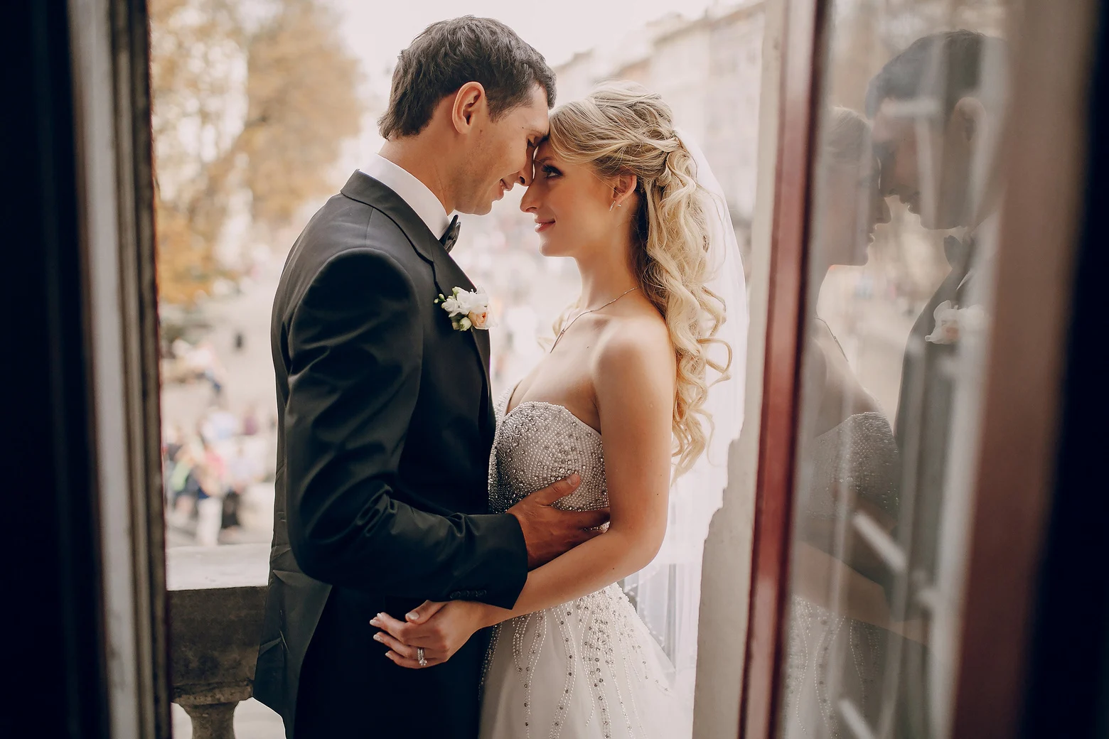 Wedding Couple in Love